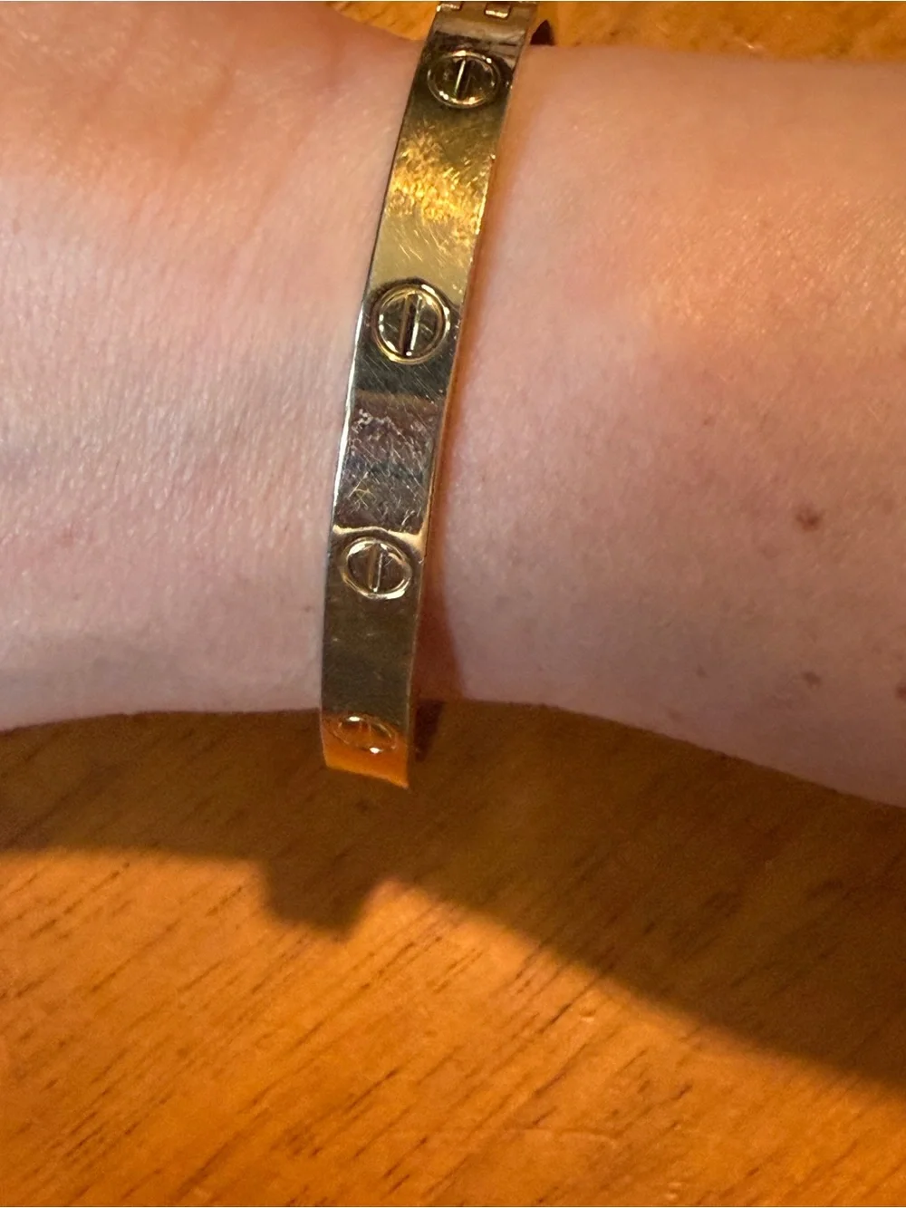 24HRS‼️Vintage 1970 Cartier x Charles Revson / Aldo Cipullo LOVE Bracelet. - Picture 4 of 9